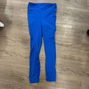 Blue Lululemon leggings Size 6
